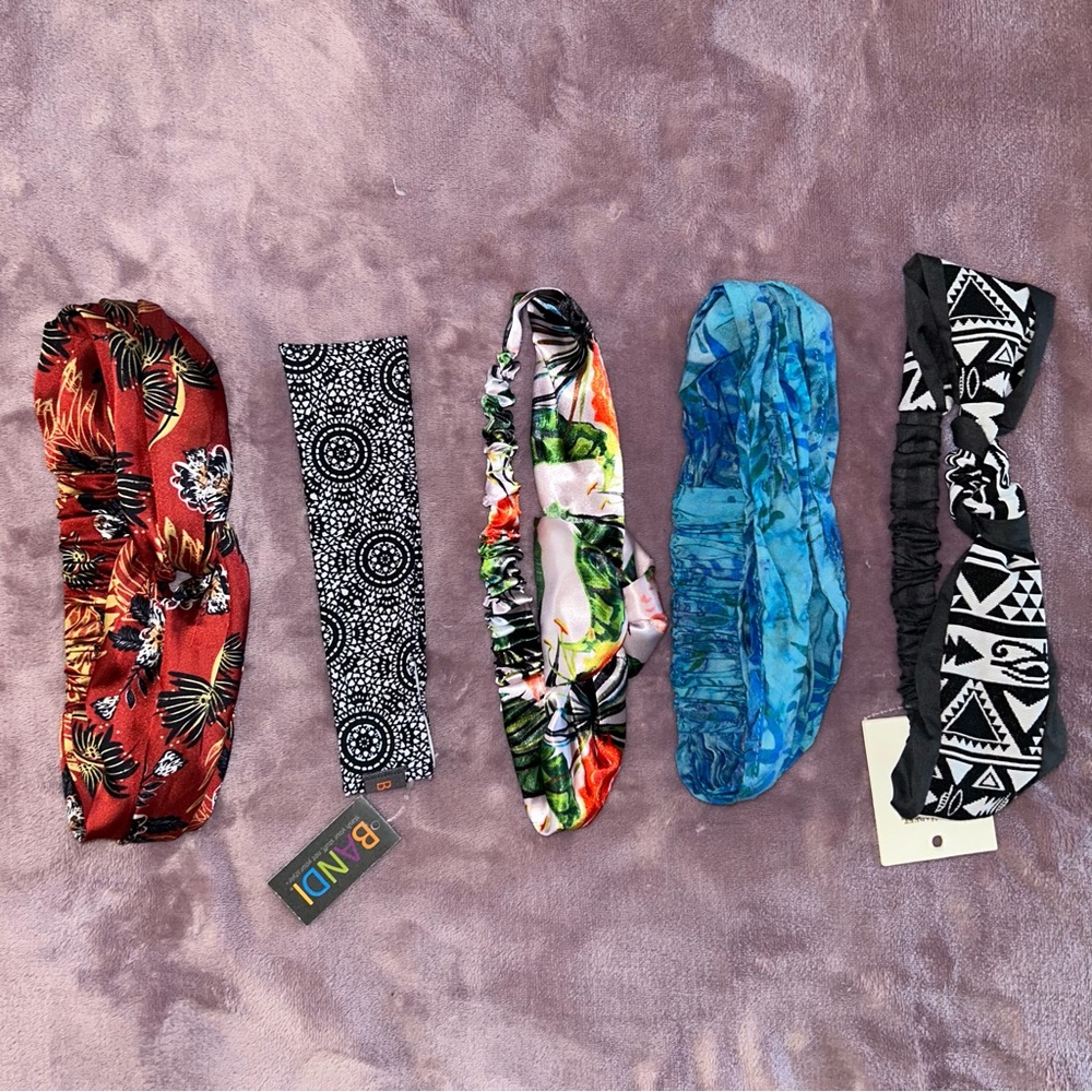 NWT 5 Headbands Never Worn